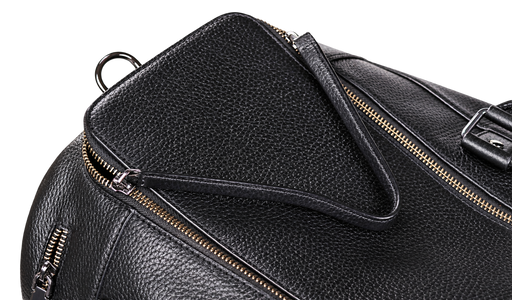 Stafford – Weekender Bag Black Coach Print
