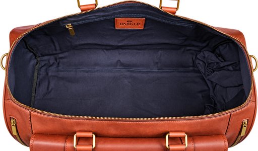 Stafford – Weekender Bag Brown Oiled Pull-Up