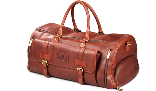 Stafford – Weekender Bag Brown Oiled Pull-Up