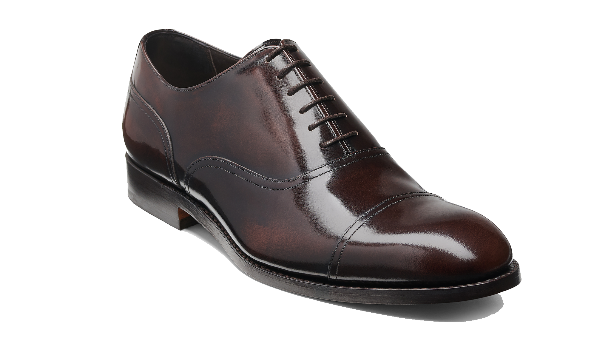 Bates - Dark Brown Hi Shine Bates - Dark Brown Hi Shine