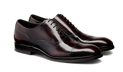 Bates - Dark Brown Hi Shine