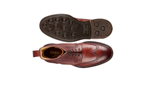 Calder - Burgundy Grain