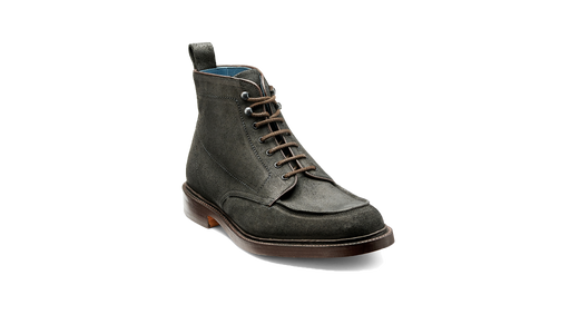 Jason - Black Split Suede