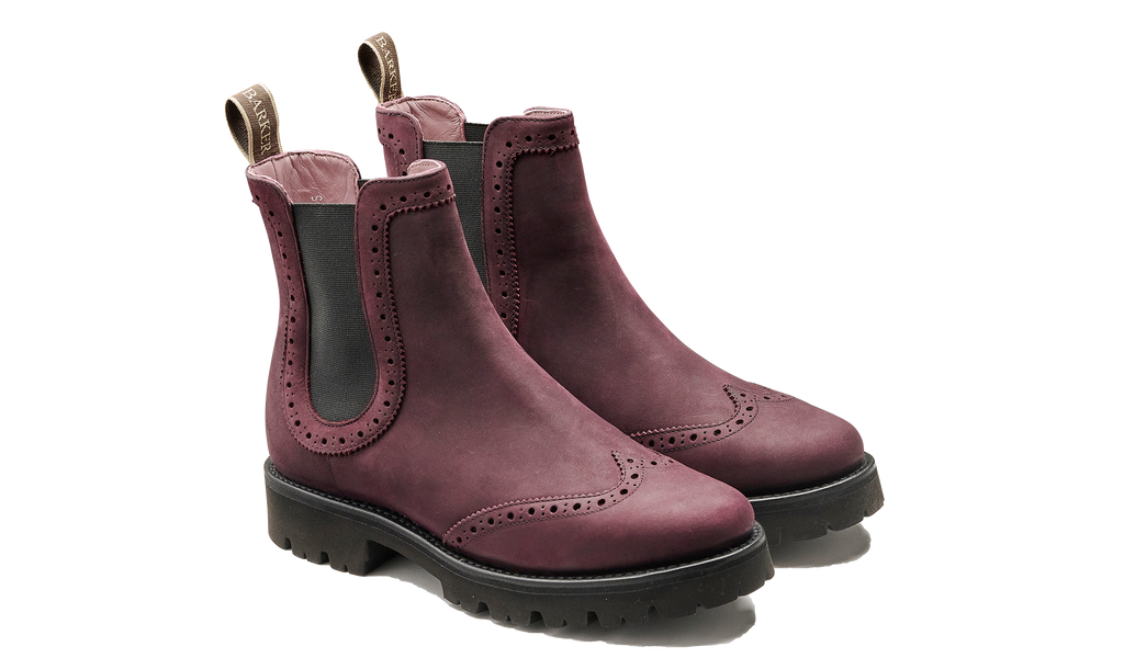 Jessie - Deep Burgundy Nubuck