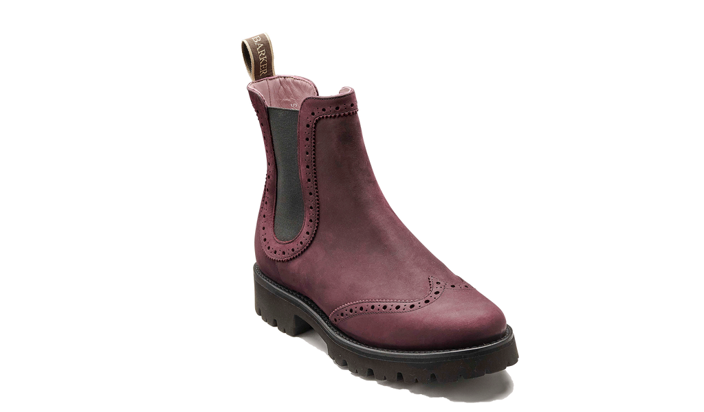 Jessie - Deep Burgundy Nubuck