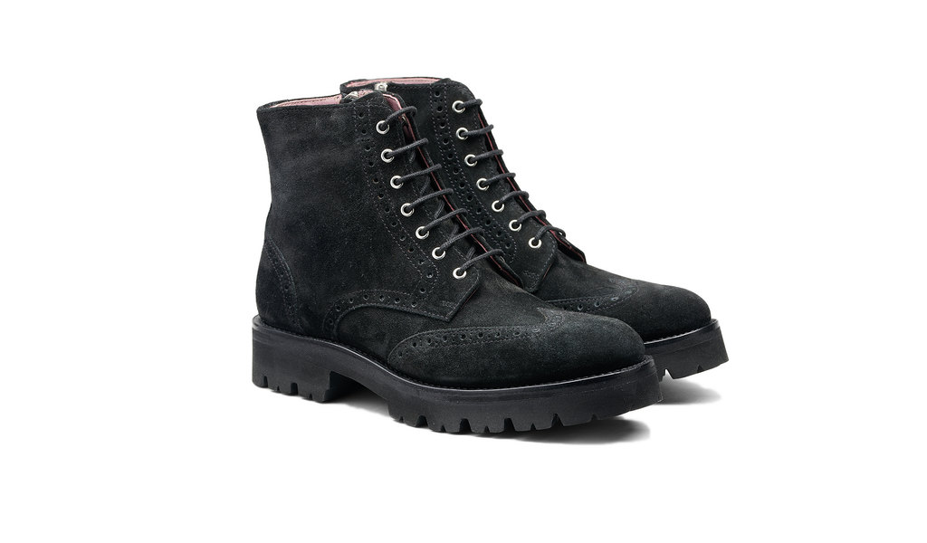 Kelsey - Black Suede