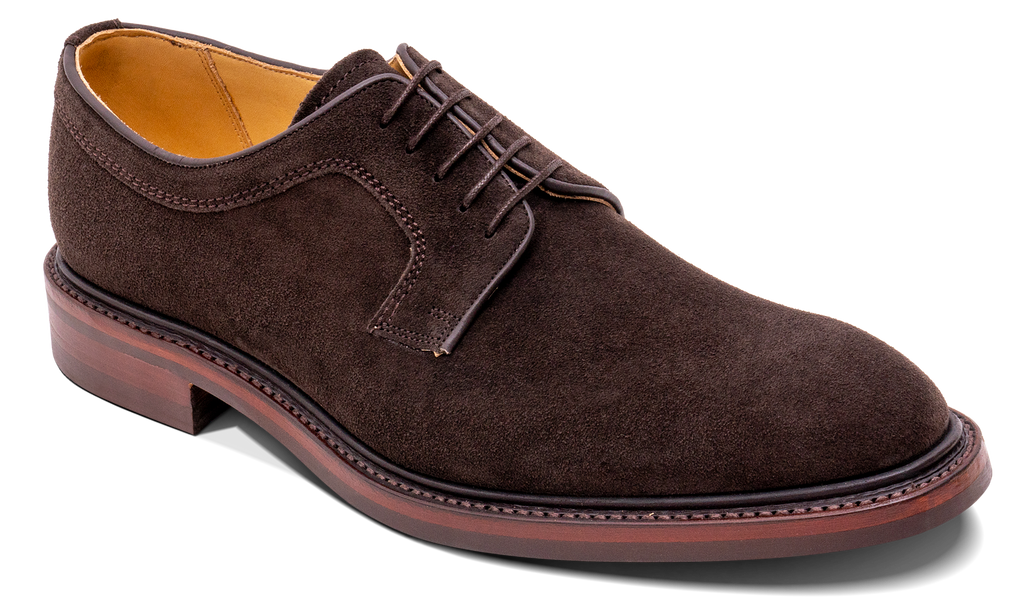 Kirkby - Dark Brown Suede