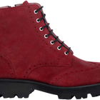 Kelsey - Burgundy Waxy Suede