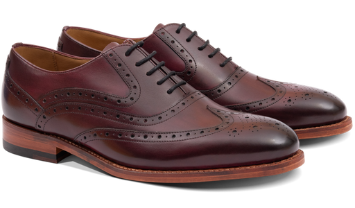 Liffey - Hand Brushed Burgundy