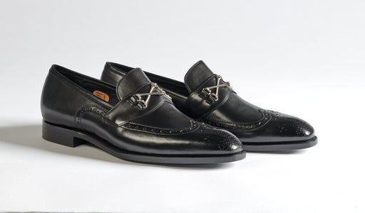 Wolfe Wingtip - Black Calf