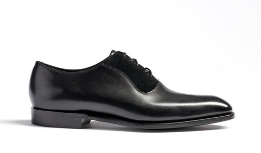 Althorp - Black Calf Black Suede