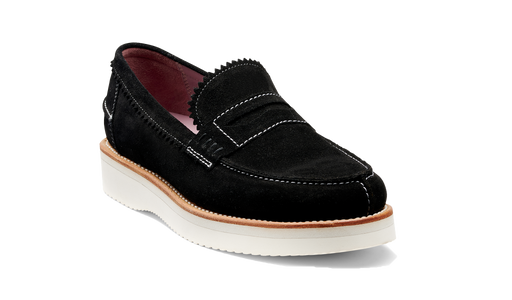 Maddie - Black Suede