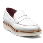 Maddie - White Leather