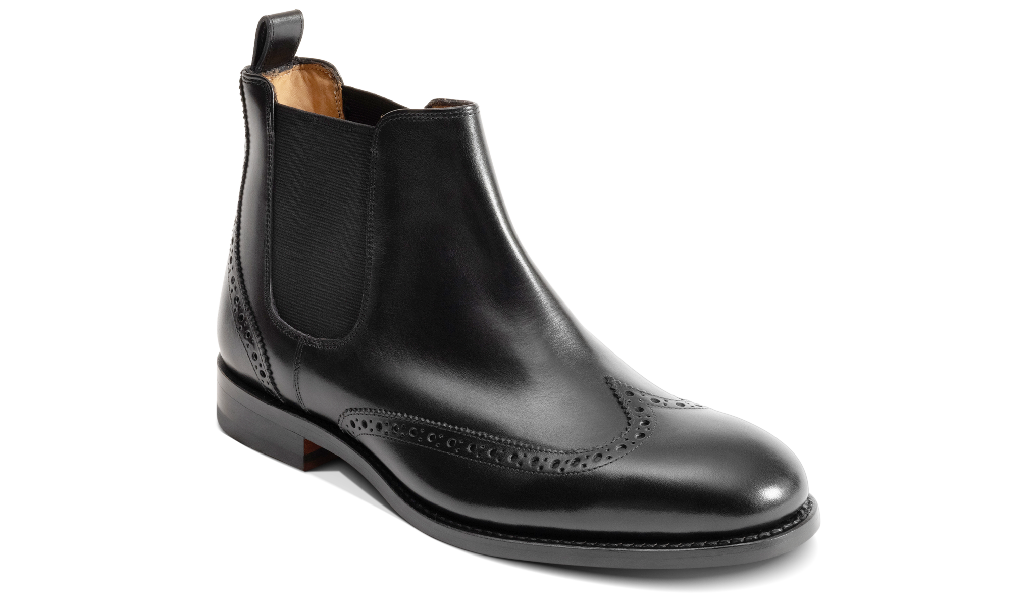 Mersey Black Calf Barker Shoes UK