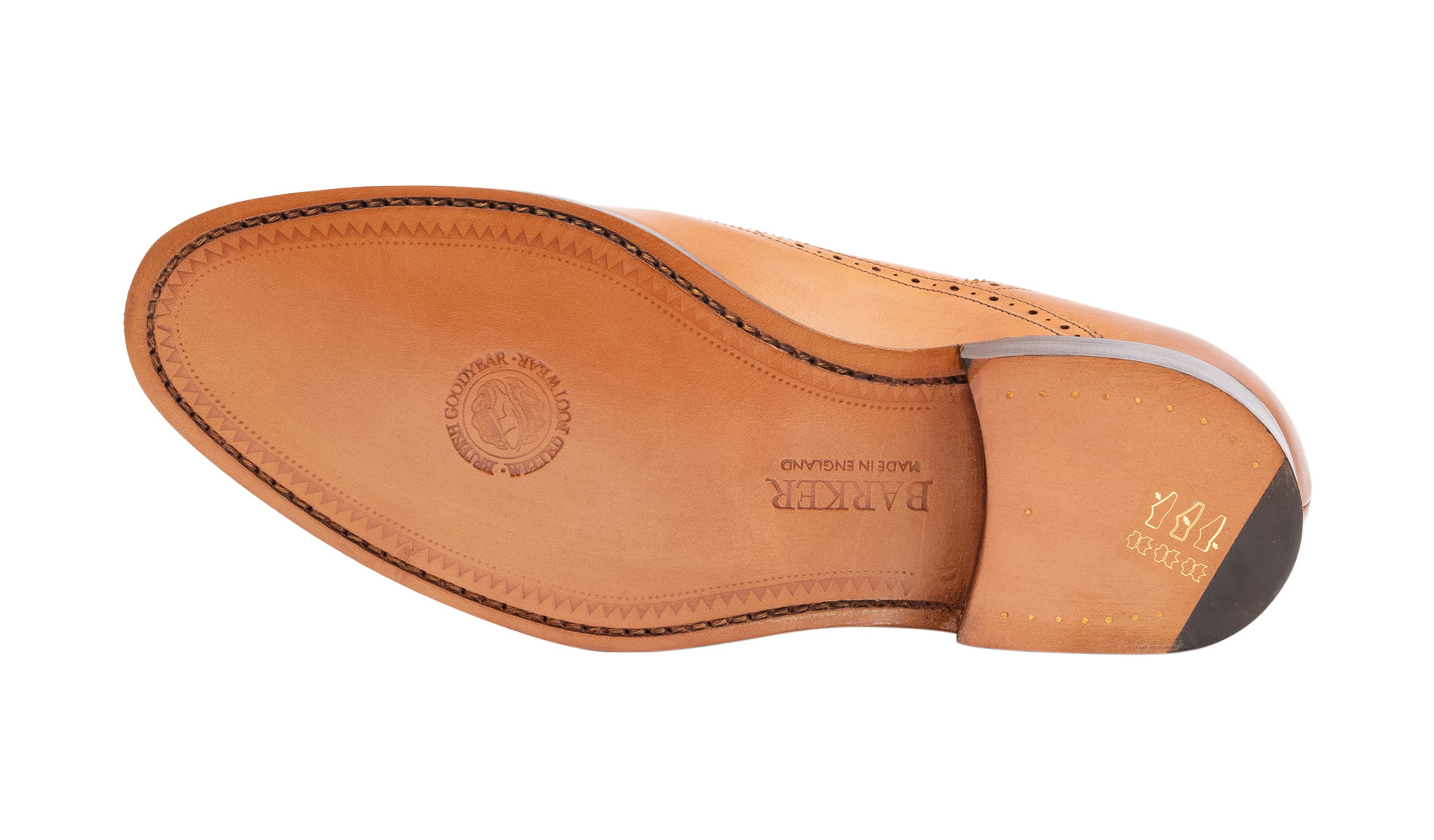 Newcastle Conker Brown Calf Barker Shoes UK