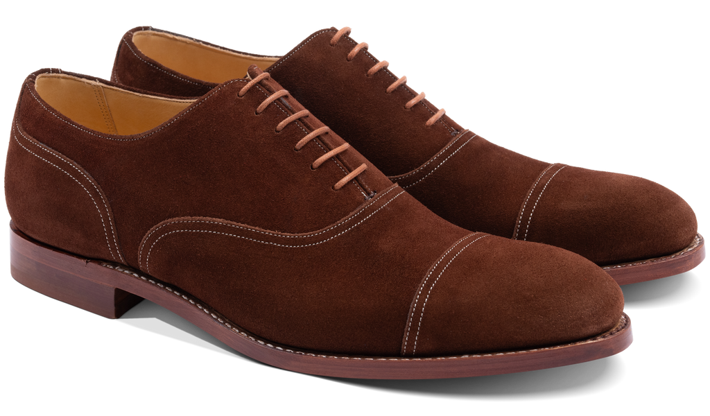 Niven - Dark Brown Suede