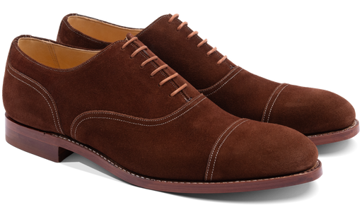 Niven - Dark Brown Suede