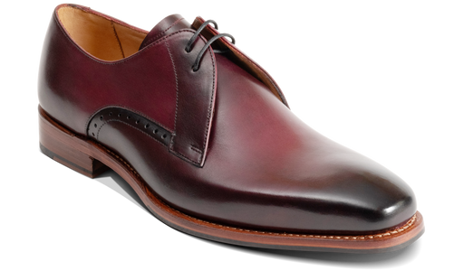 Oscar Burgundy Hand Patina Barker Shoes UK