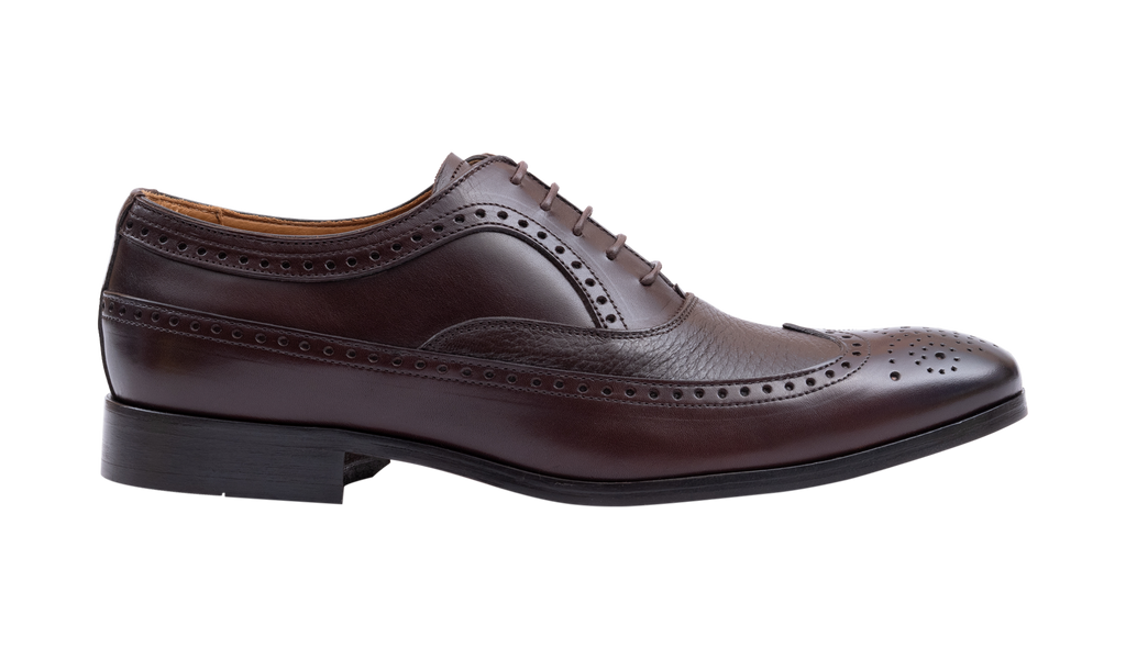 Rugby - Walnut Calf Brown Deerskin