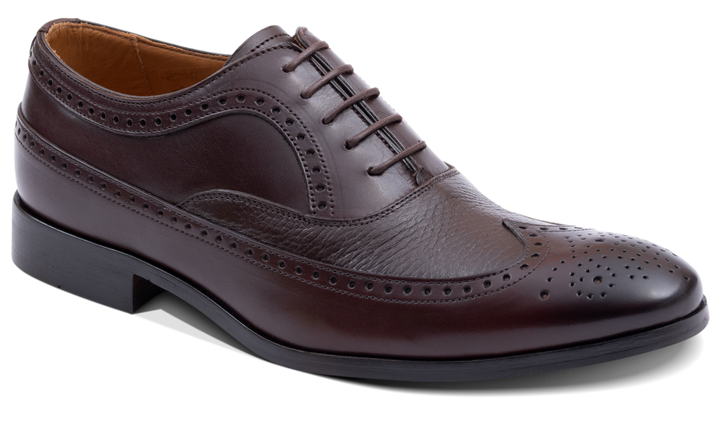 Rugby - Walnut Calf Brown Deerskin