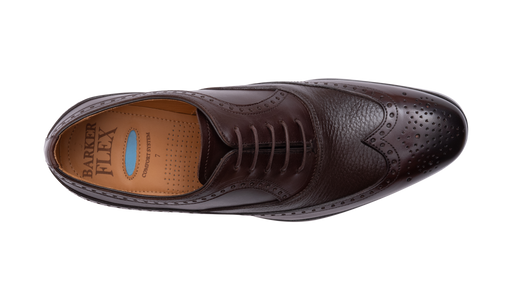 Rugby - Walnut Calf Brown Deerskin