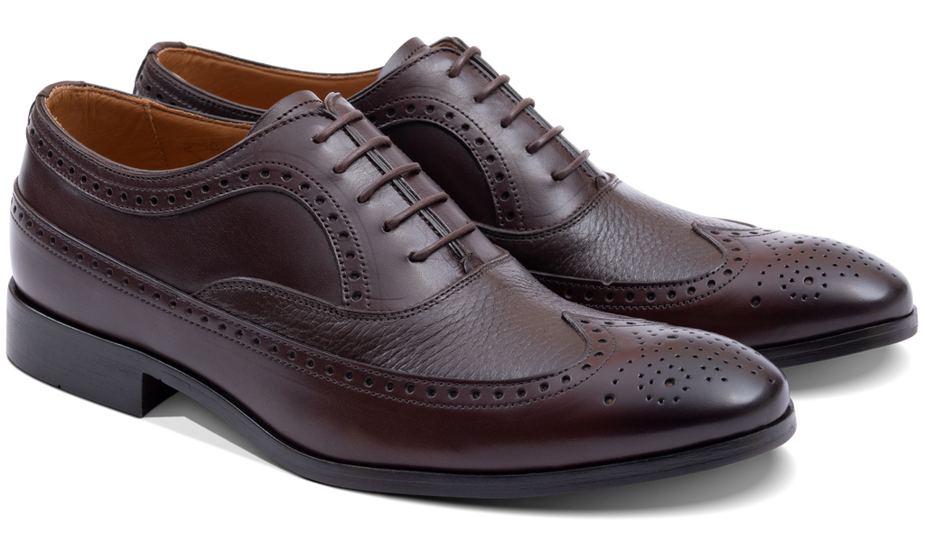 Rugby - Walnut Calf Brown Deerskin