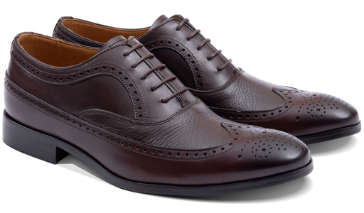 Rugby - Walnut Calf Brown Deerskin