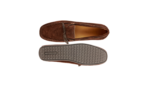 Silverstone - Dark Brown Suede