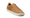 Skylar - Camel Suede White Tab