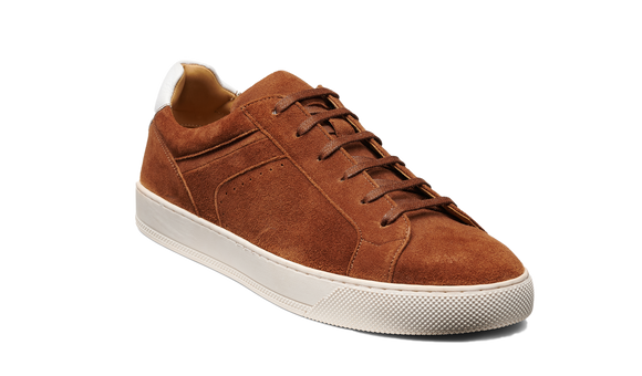 Skylar - Copper Suede White