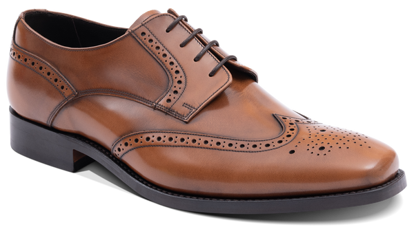 Barker tan best sale shoes