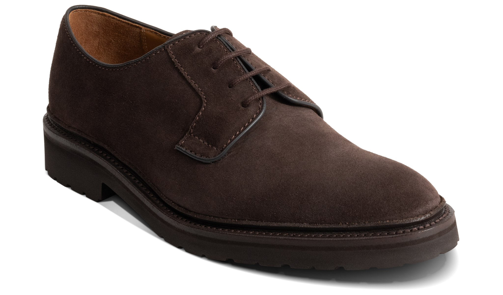 Truro Brown Suede Barker Shoes UK