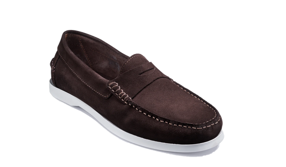 Tony - Brown Suede