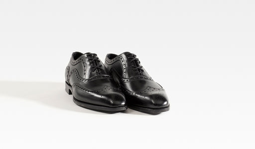 Archdale Wingtip (E) - Black Calf