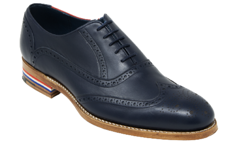 Coronation Valiant Navy Barker Shoes UK