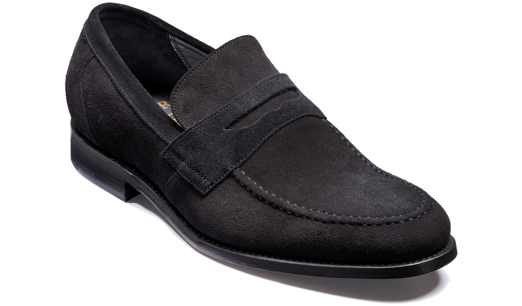 Warner - Black Suede