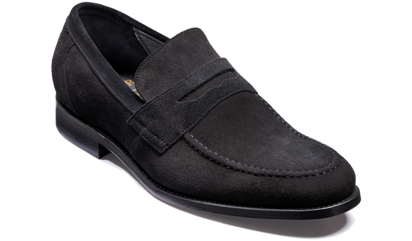 Warner - Black Suede