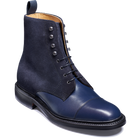 Lambourn - Navy Calf Suede