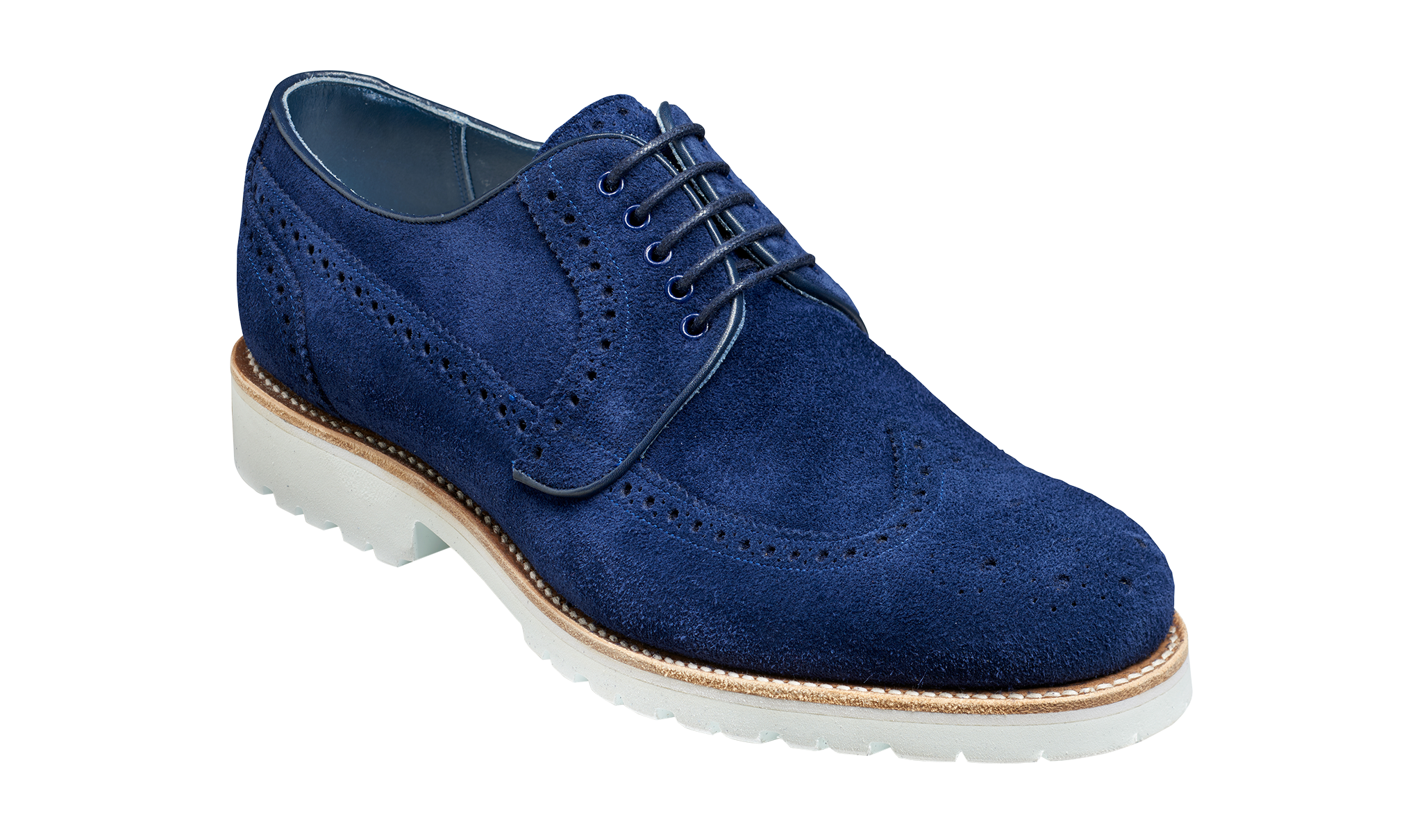 Navy 2024 suede brogues