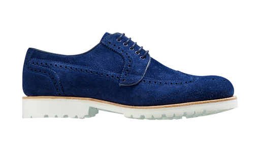 Hawk - Navy Suede