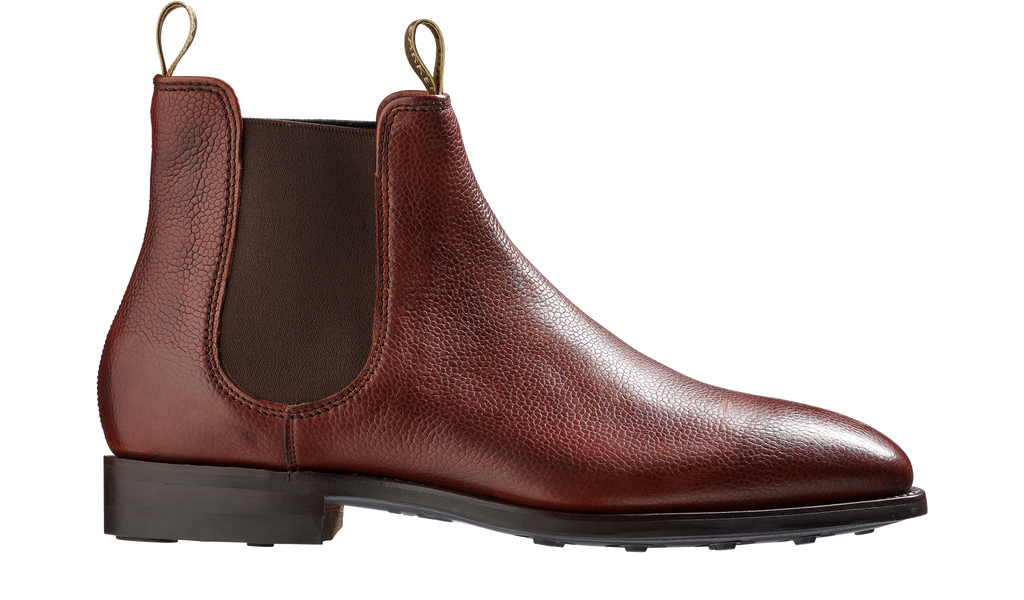 Mansfield - Cherry Grain | Mens Boot | Barker Shoes UK