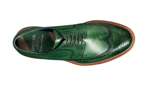 Bailey 2 - Green Hand Painted