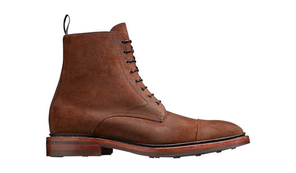 Lambourn 2 - Mid Brown Waxy Suede
