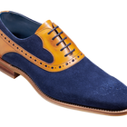 Elliot - Navy Suede / Cedar Calf