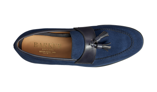 Selby - Dark Navy Suede