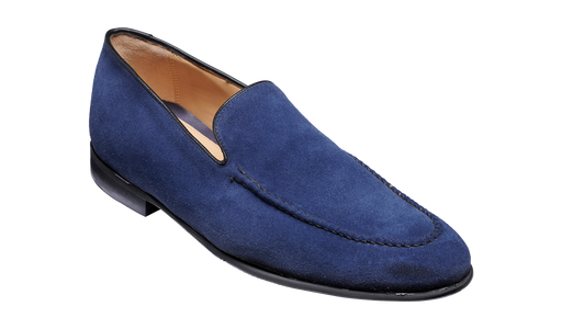 Swanage - Dark Navy Suede
