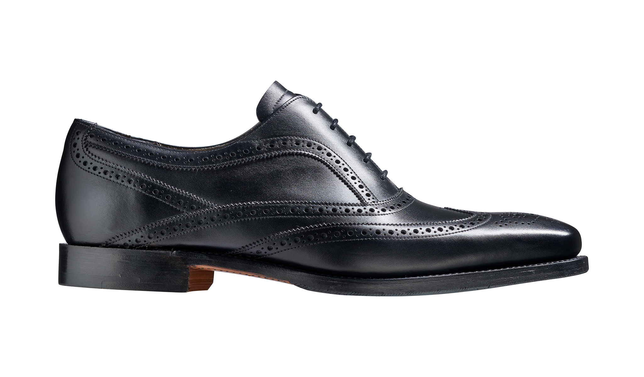 Turing - Black Calf | Mens Oxford Brogue | Barker Shoes UK