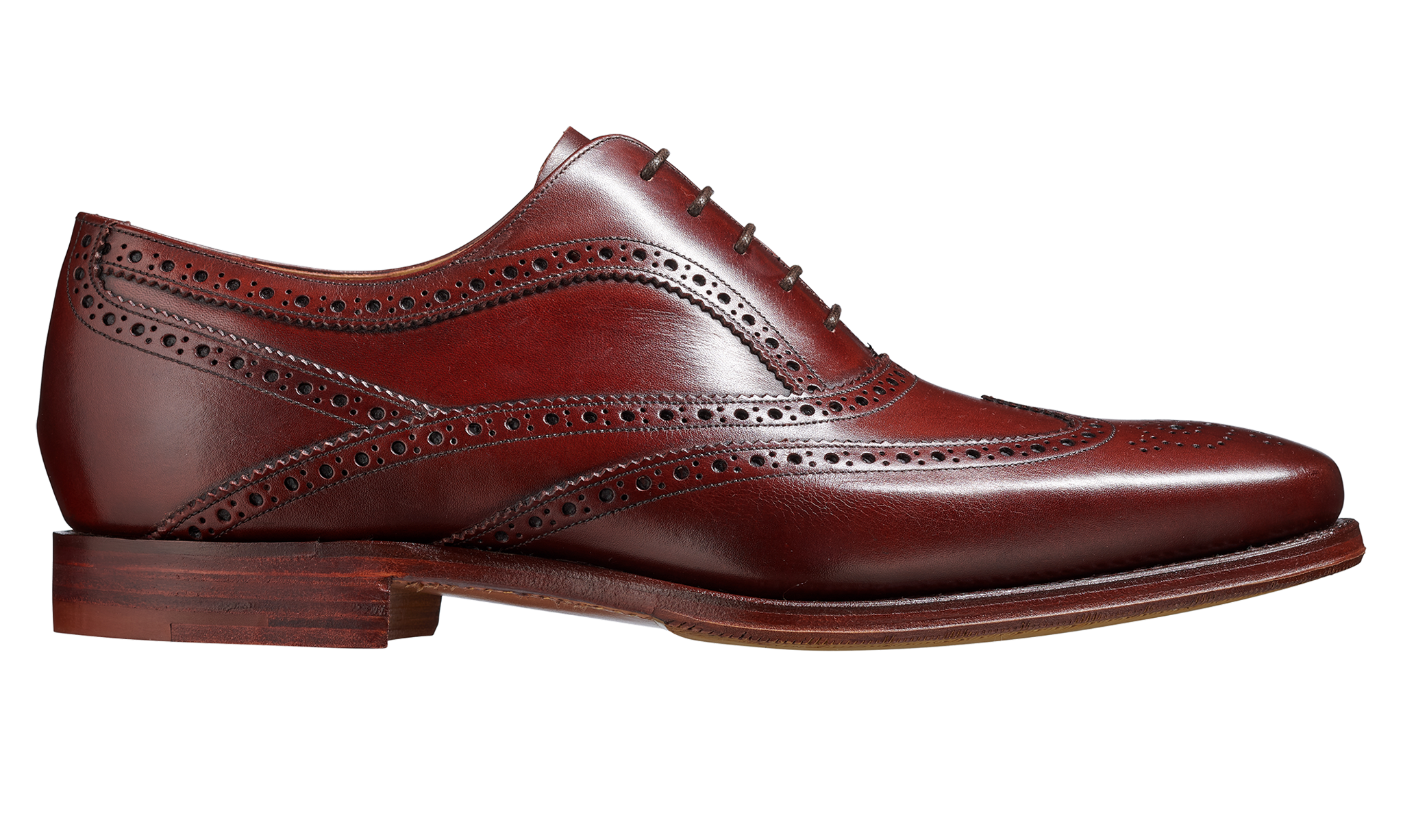 Turing Cherry Calf Barker Shoes UK