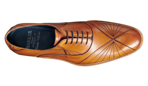 Hector Antique Rosewood Barker Shoes UK