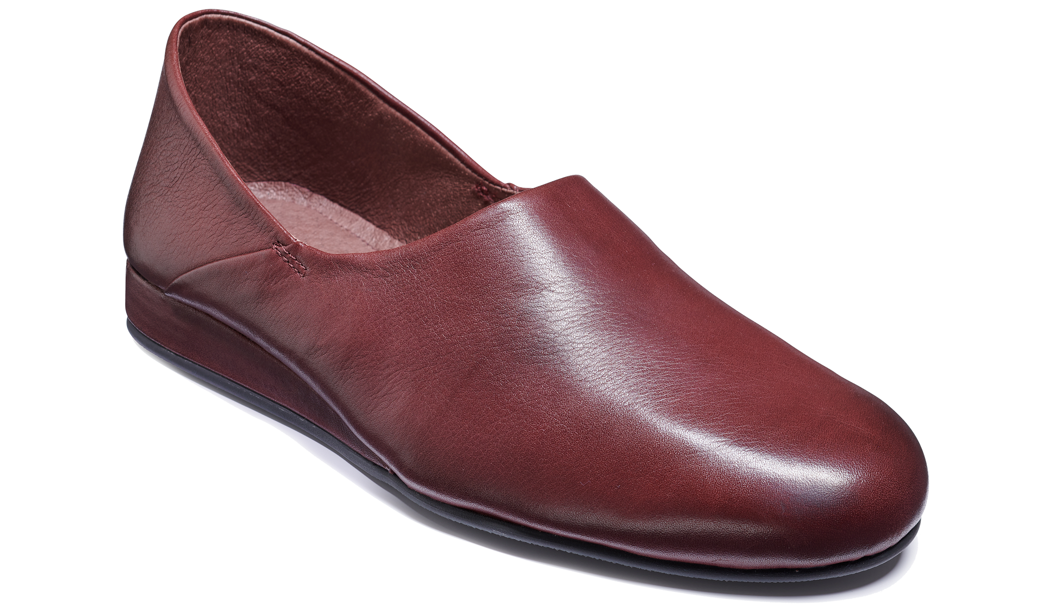 Clarks mens hot sale leather slippers uk